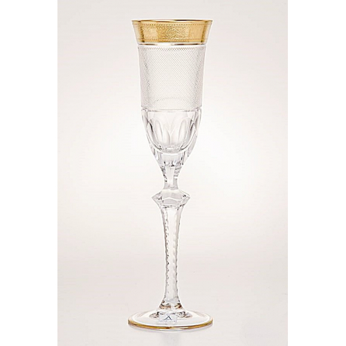 Набор фужеров 225 мл 6 штук "Арнштадт Бибиголд" Arnstadt Kristall (Арнштадт)) Германия Набор фужеров 225 мл 6 штук "Арнштадт Бибиголд" Arnstadt Kristall (Арнштадт)) Германия