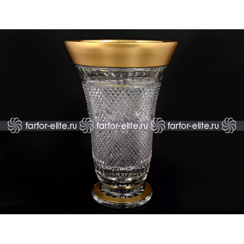 Ваза для цветов 35,5 см "Фелиция" Glasspo (Гласспо) Чехия Ваза для цветов 35,5 см "Фелиция" Glasspo (Гласспо) Чехия