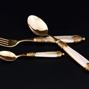 Набор столовых приборов на 12 перс. 36 пред. "Siena Antique Gold /Champagne Gold" Domus (Домус)