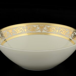 Салатник 24 см 1 шт "Constanza Crem Gold" Falken Porsellan