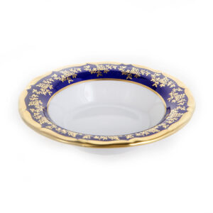 Набор розеток 8 см 6 шт "Борокко Кобальт 202" Bavarian Porcelain (Бавария)