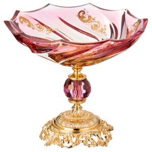 Ваза для фруктов 31x31x25cм "Rosaperla" Розаперла
